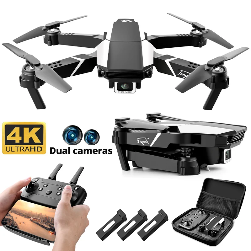 

Квадрокоптер S62 складной, 4K HD, Wi-Fi, Fpv