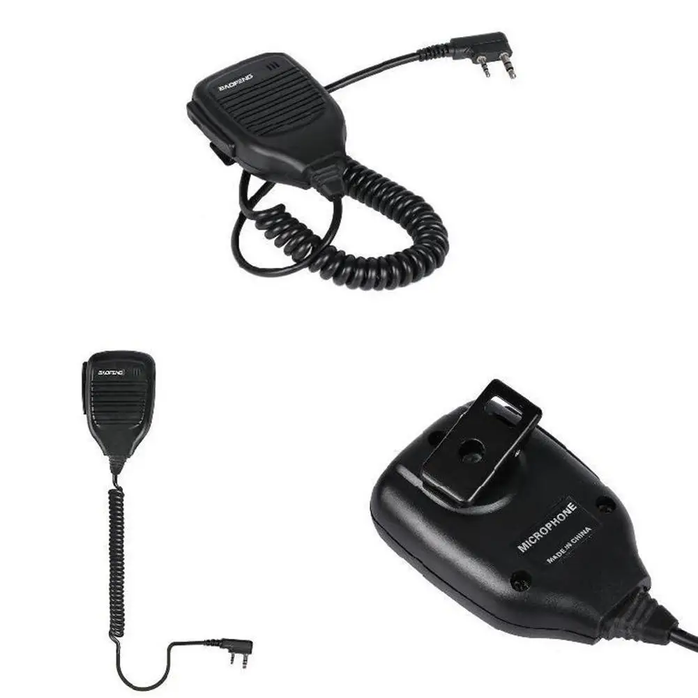 

Portable Handheld Walkie-talkie Microphone Suitable UV-5R BF888S Speaker For Baofeng Walkie-talkie M2N9