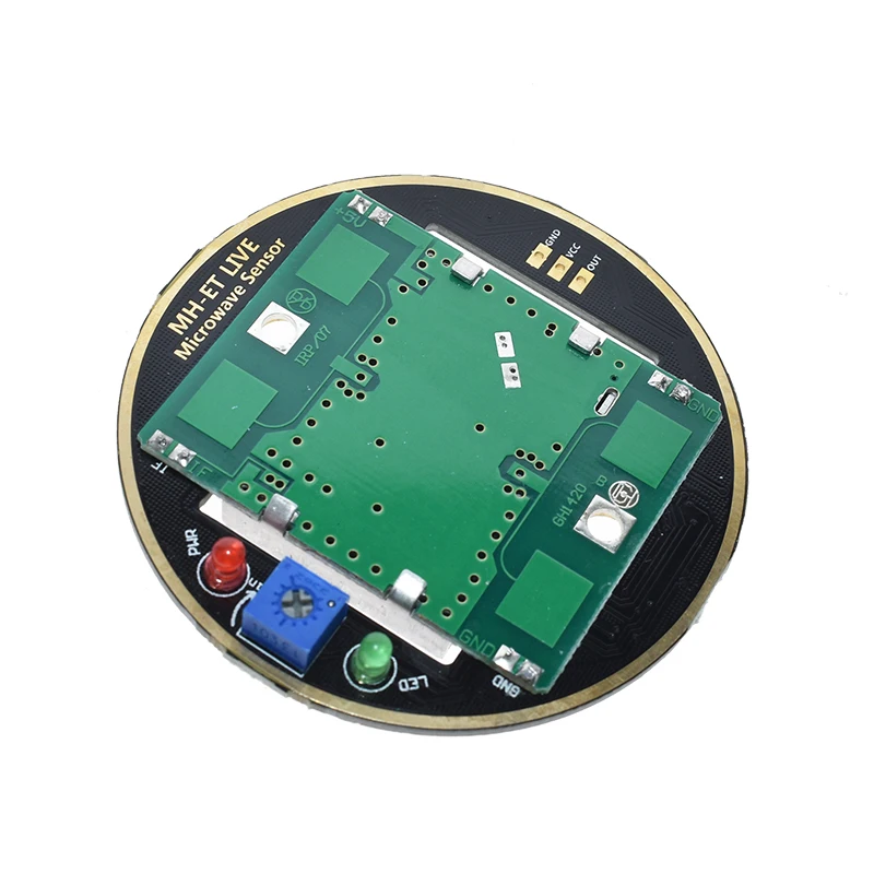 10 GHz Microwave Radar Sensor Module Delay Time Sensing Distance Switch Controller  8V-25v DC 12V 24V 30mA 0.2-12m Adjustable
