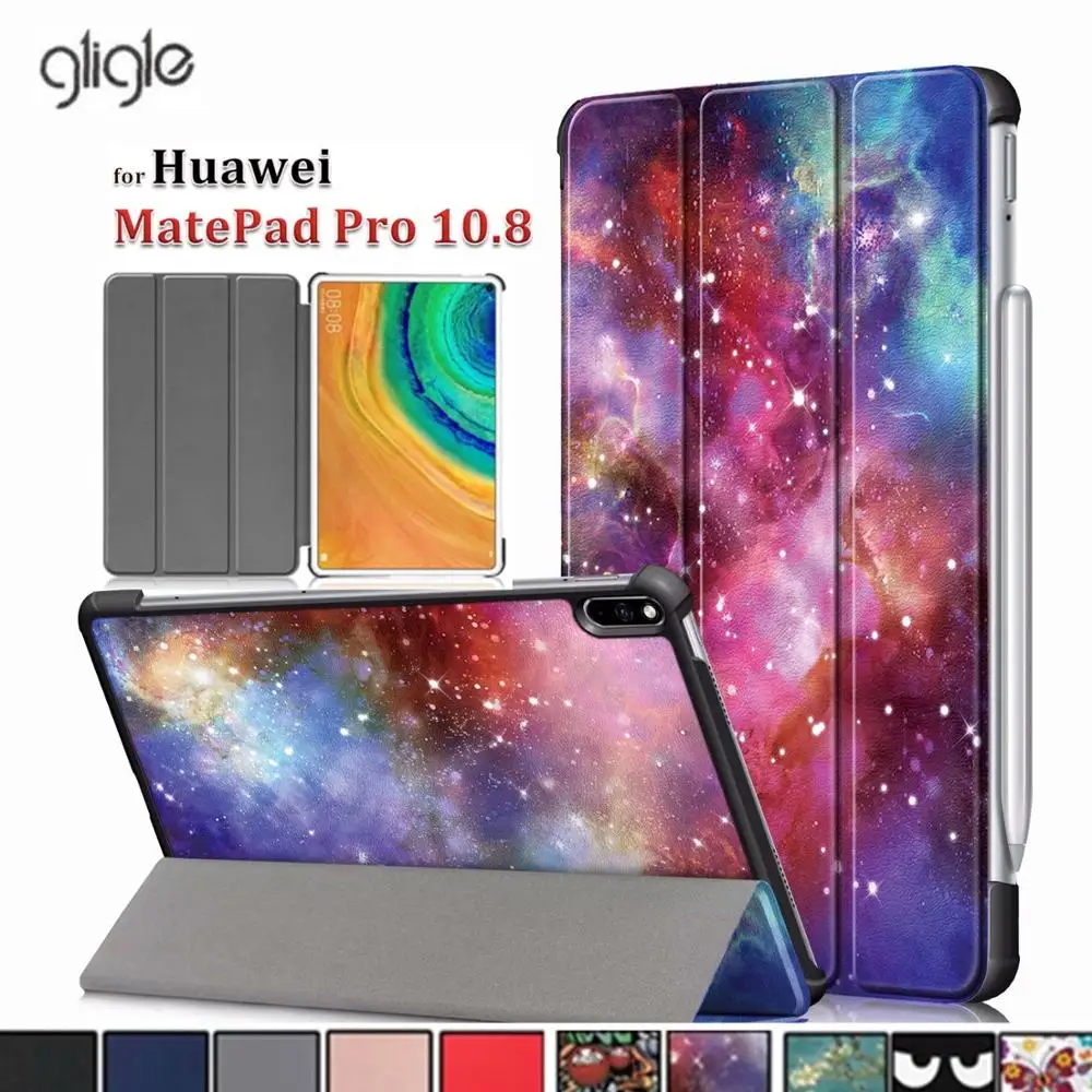 GLIGLE Магнитный кожаный чехол подставка для Huawei MatePad Pro 10 8 защитный на весь