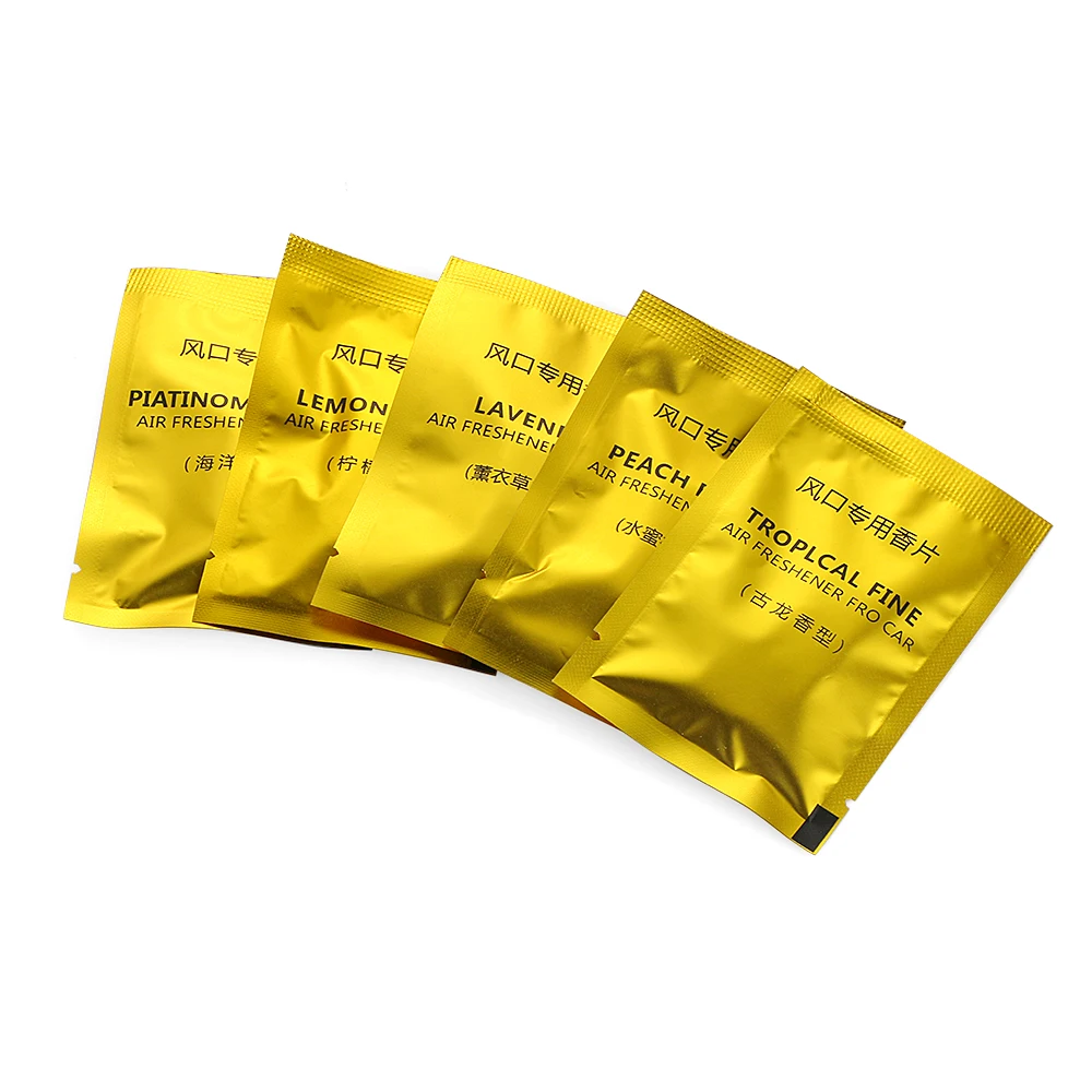 Бамбуковый древесный уголь автомобильный орнамент 5 упак./лот твердый