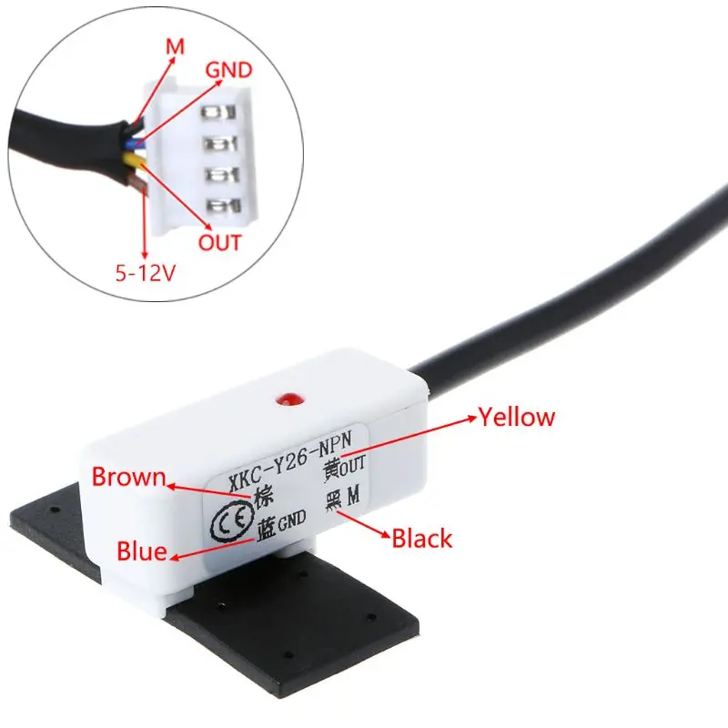Non-contact Water Liquid Level Sensor Switch Detector for Pipe Tank DC5-12V NPN | Инструменты