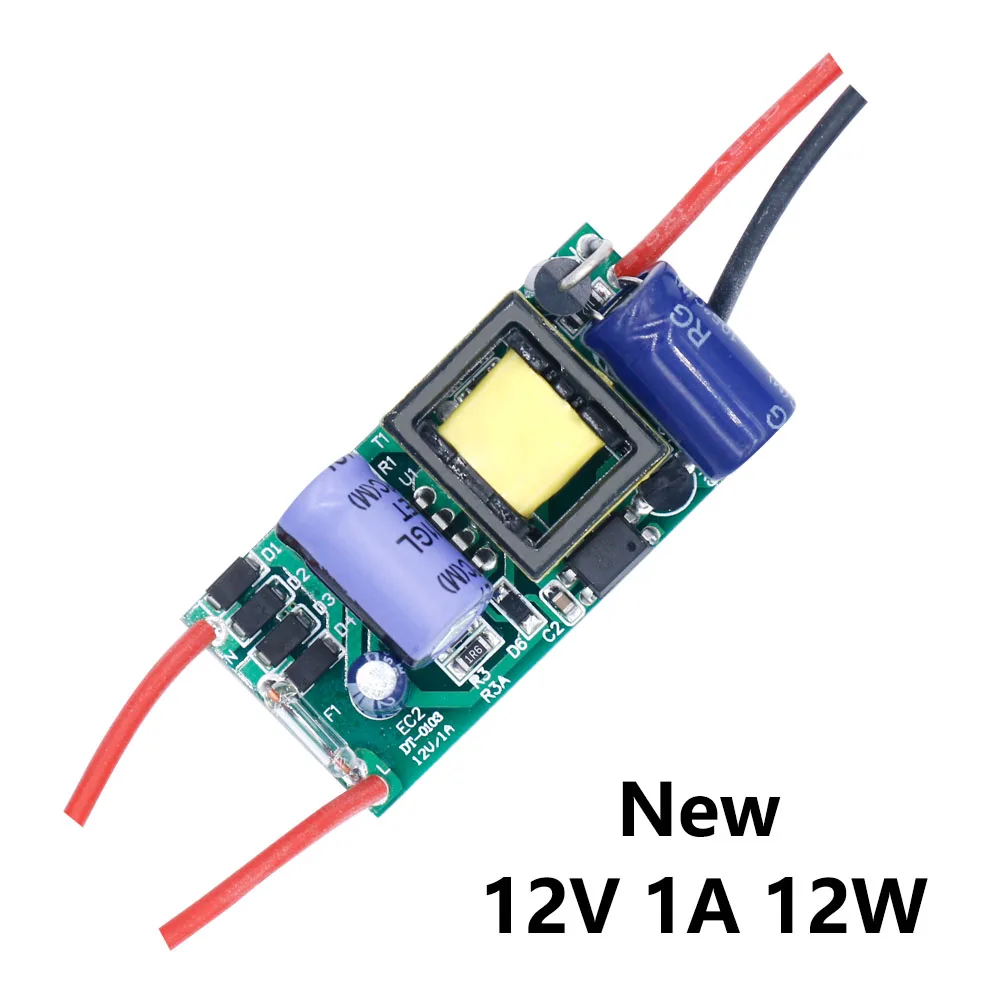 

LED Driver 220V to 12V 24V Lights 6W 12W 24W 36W 60W 84W 100W 120W For LED Power Supply 12V Light Transformers For CPU FAN