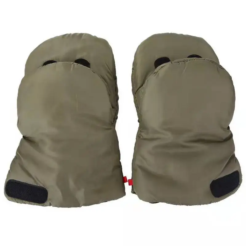 

Thicken Warm Fur Fleece Gloves Winter Stroller Hand Muff Kids Pushchair Waterproof Mittens Stroller Accessories