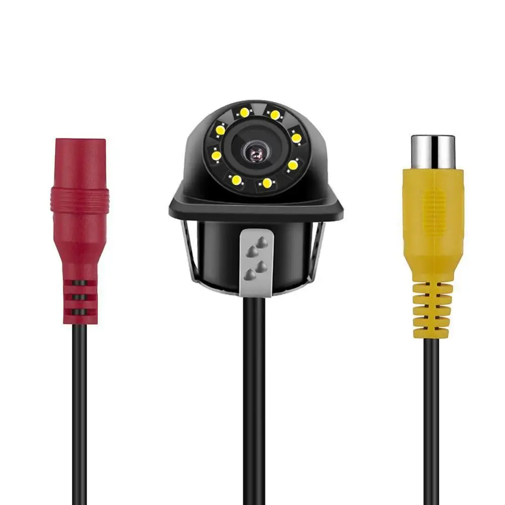 Автомобильная камера заднего вида 4 светодисветодиодный круглая ночное видение