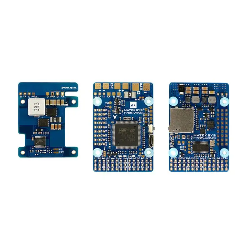 Matek Systems F765-WING STM32F765VI игровые джойстики со встроенным серверный компьютером с экранным меню для RC Самолет с неподвижным крылом