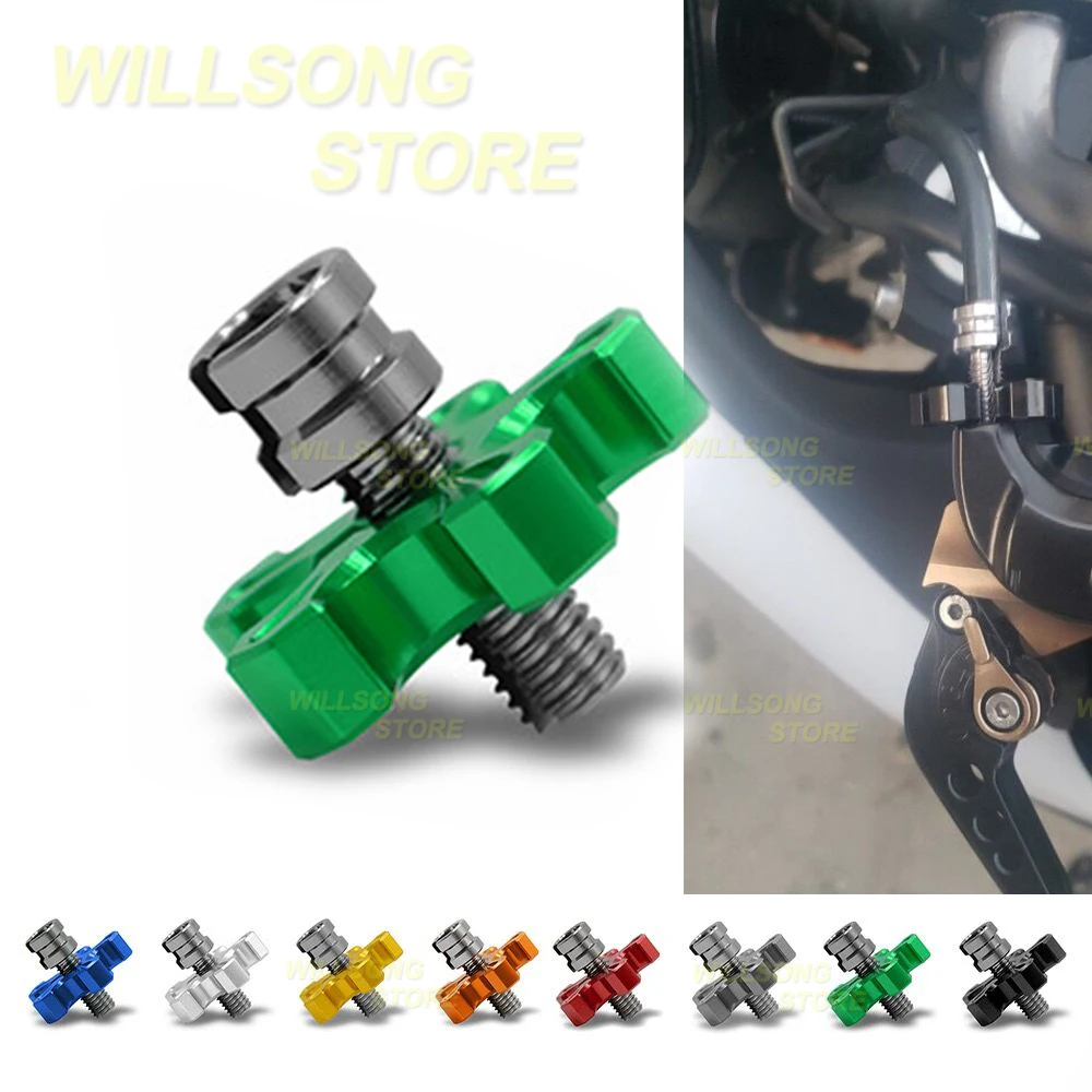 

M10 * 1,5 Универсальный трос сцепления провод винт регулятор для KAWASAKI ZX6R ZX6RR ZX9R ZX10R ZX12R NINJA 1000 аксессуары для мотоциклов