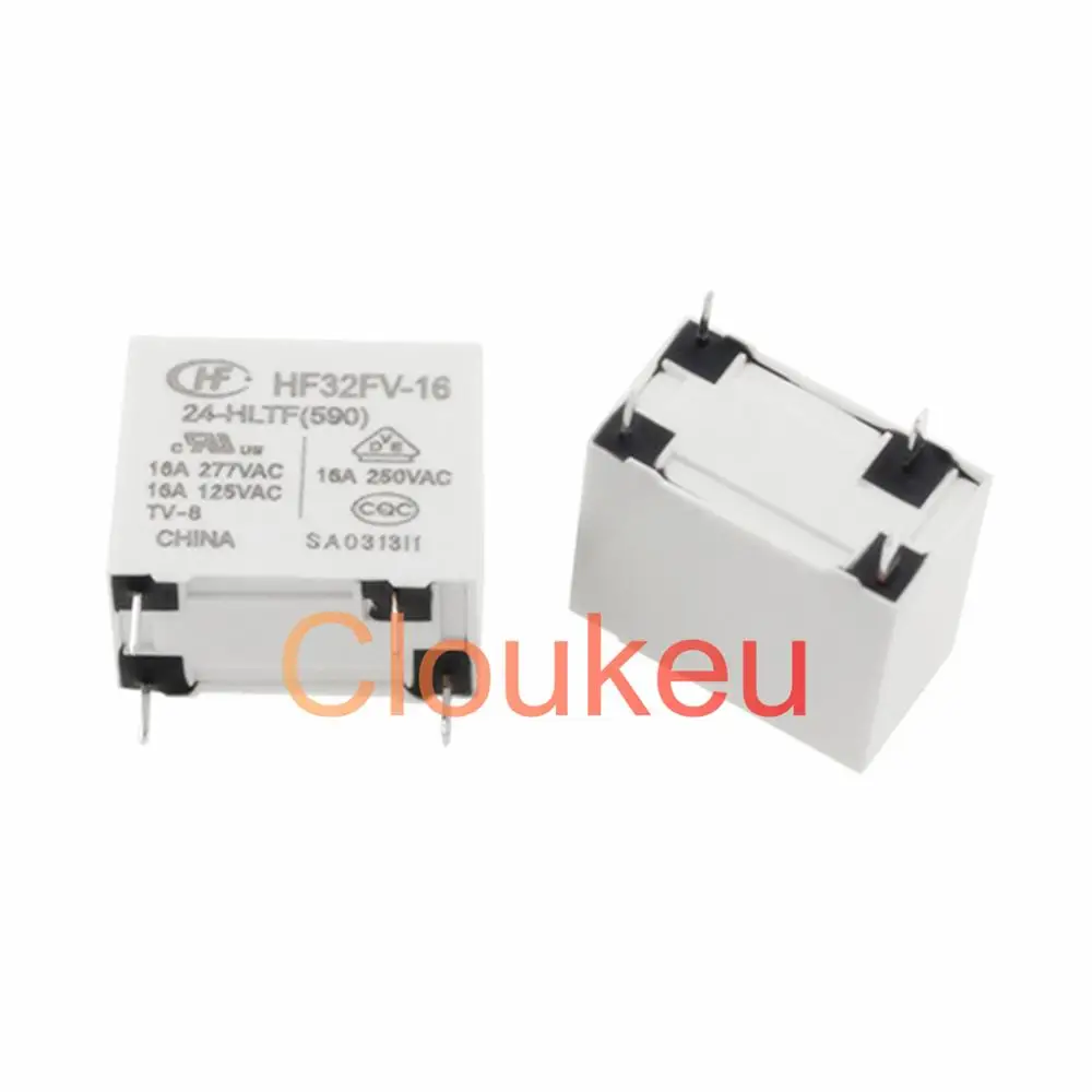 

Relay HF32FV-16-5 12 24-HLTF 5V 12V 24V 16A 4pin
