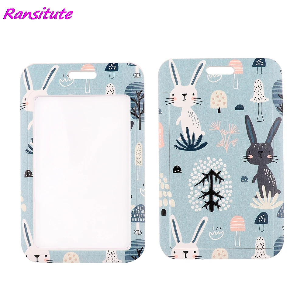 Ransitute R2115 животных с аппликацией в виде милого кролика брелок шнур Подарки для