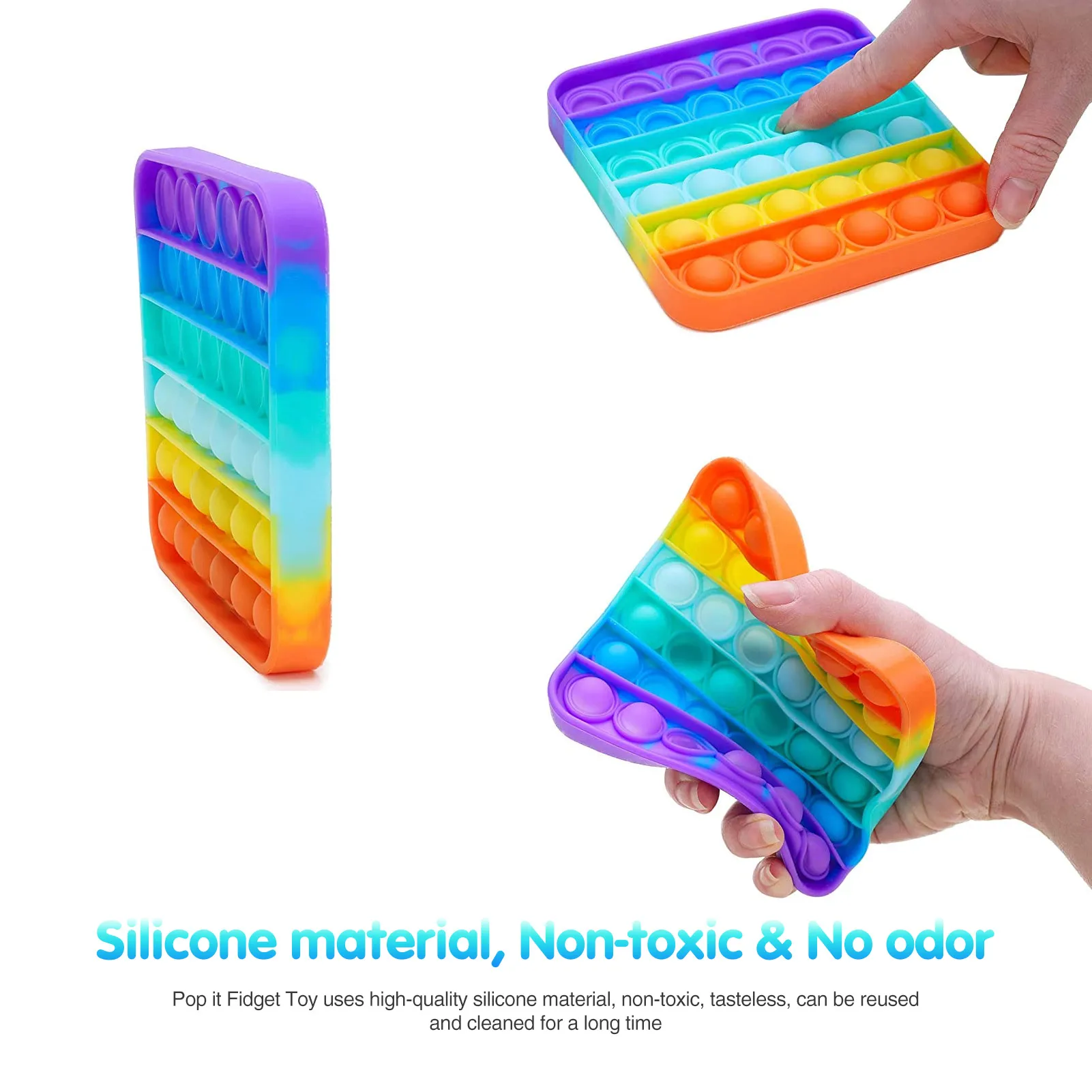 

PCS Sensory Fidget Toys SetStress Relief And AntiAnxiety Tools Bundle Sensory Dimple Toys For ADHD Autism Anxiety amicable