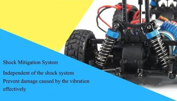 WLtoys A949 гоночный Радиоуправляемый автомобиль RTR 4WD 2,4 GHz игрушки Радиоуправляемый автомобиль 1:18 высокая скорость 50 км/ч электронная машина