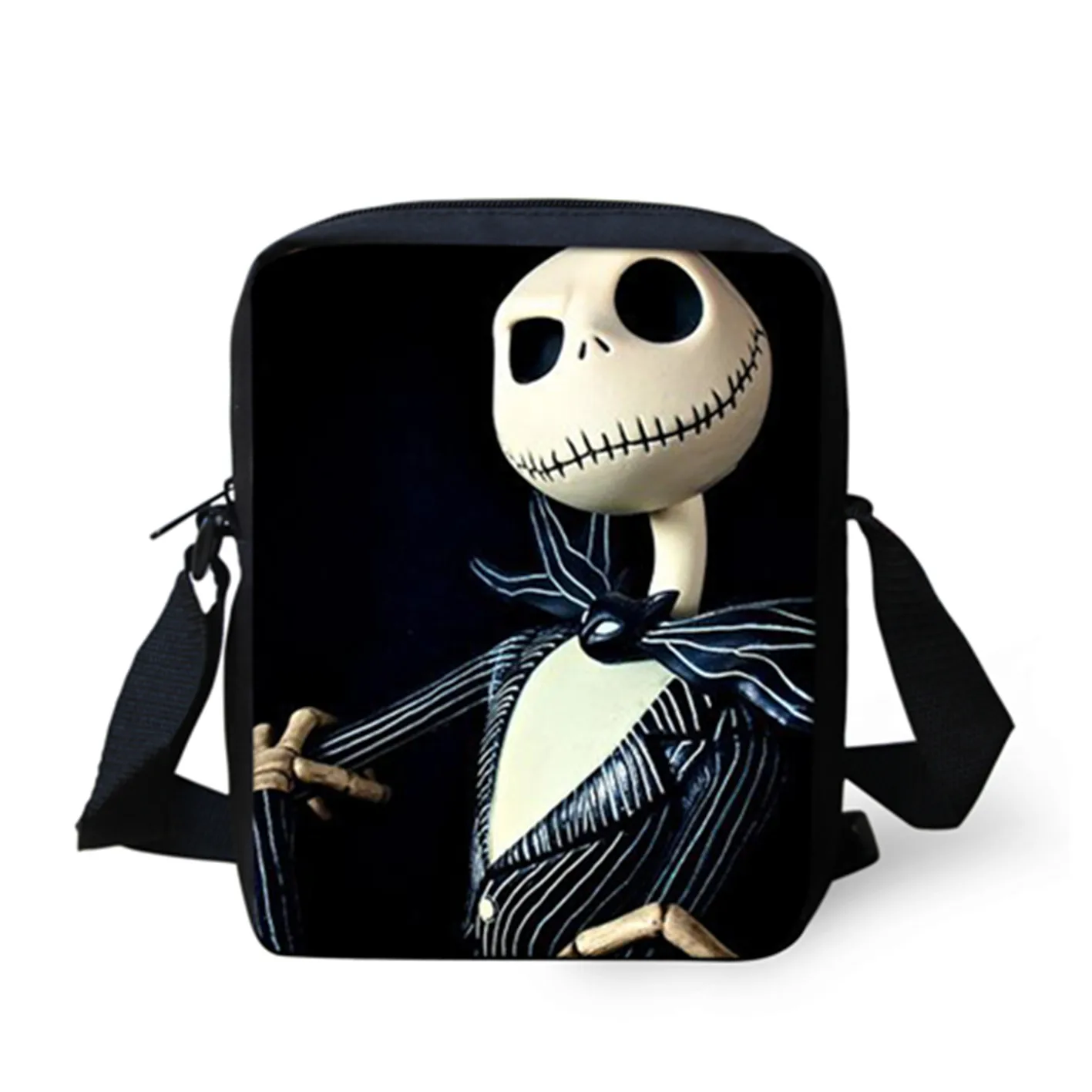 FORUDESIGNS/сумка-мессенджер с принтом Jack Skellington, Кошмар перед Рождеством, сумки через плечо, женская сумка, сумки на плечо, набор - Цвет: LD2092E