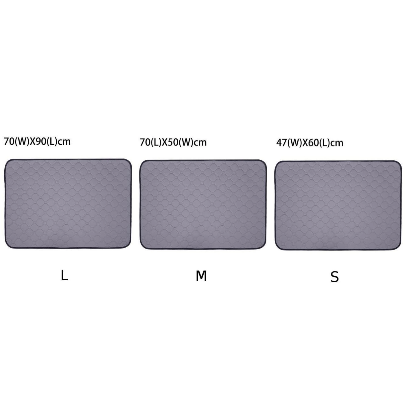 Моющийся многоразовый коврик для собак и щенков 3 размера тренировочные
