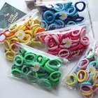 Резинки для волос Детские, нейлоновые, небольшие, разноцветные, 50 шт.компл.