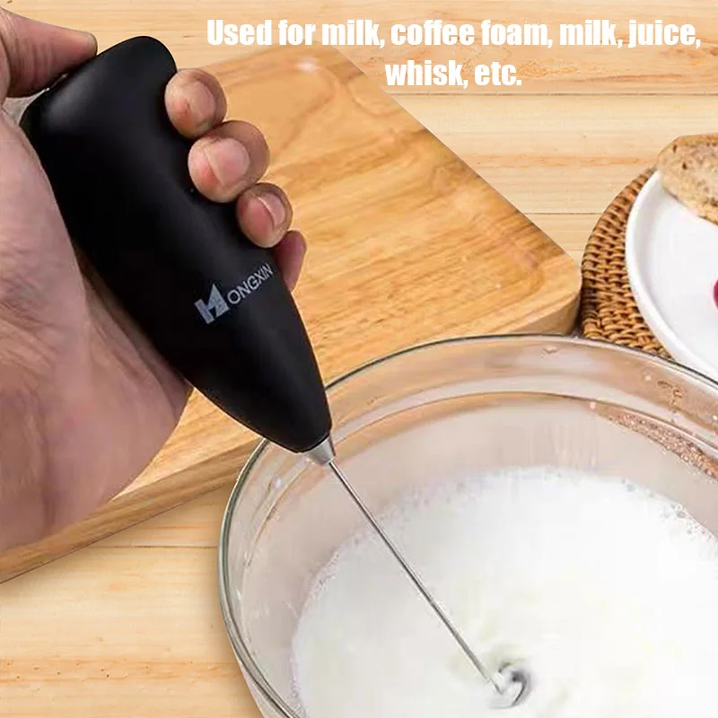 1pc Mini Handle Electrical Stirrer Practical Milk Drink Coffee Hand Whisk Mixer Electric Egg Beater Frother Foamer Kitchen Tool