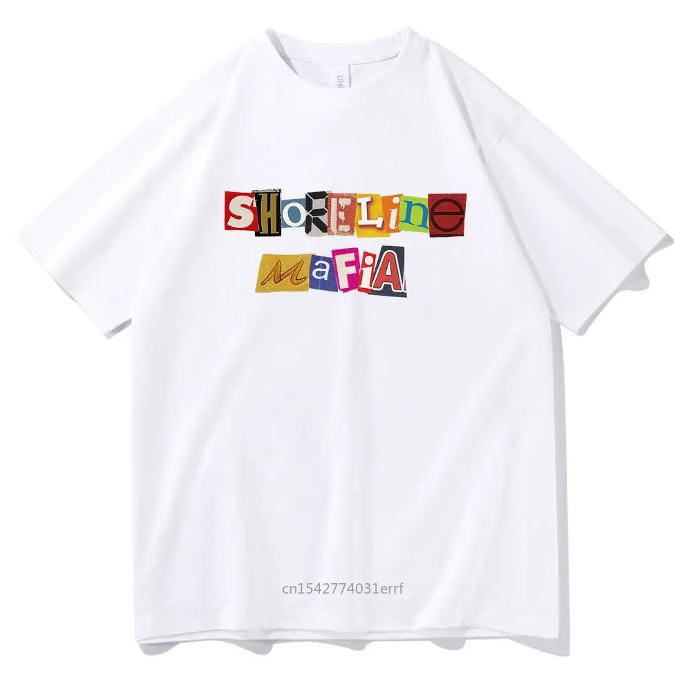 

Shoreline Mafia Harajuku T-shirt Casual Basketball Clothes Daily Loose New Original Fashion Brand Design Tees