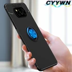 Ударопрочный чехол CYYWN для Xiaomi POCO X3 NFC Pro X2, мягкая силиконовая подставка-кольцо, задняя крышка телефона для Pocophone F3 F2 M3 M2 Pro GT