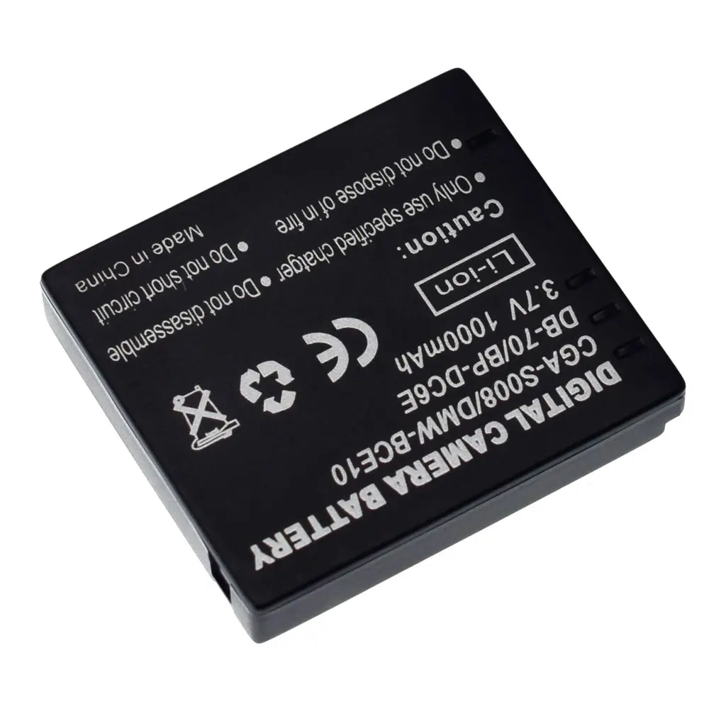 Аккумулятор для Panasonic SDR-S15 SDR-S26 SDR-S7 VW-VBJ10 SDR-S10 | Электроника