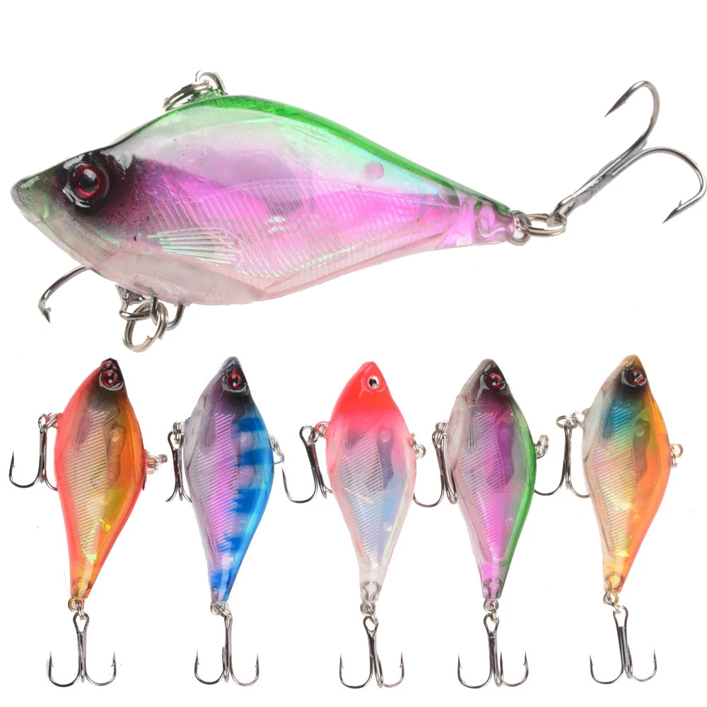 Вибрационная Тонущая Рыболовная Приманка VIB 1 шт. 6 см 13 5 г воблеры для зимней