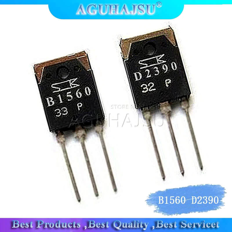 4 шт. звуковая подходящая трубка 2SB1560 B1560 2SD2390 D2390 2 + | Электронные компоненты и