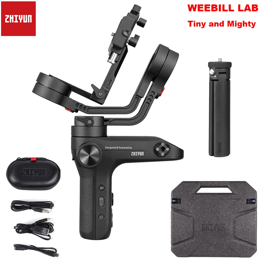 Zhiyun Weebill Lab ZHIYUN Weebill лаборатории/Weebill S 3-Axis Беспроводной изображение трансм ручной Камера карданный Стабилизатор Для беззеркальных Камера OLED Дисплей - Цвет: Zhiyun Weebill Lab