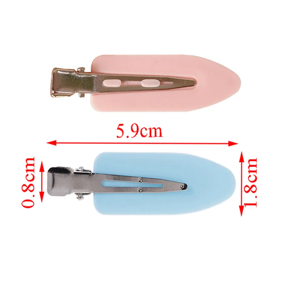 

4pcs/1pc No Bend Seamless Hair Clips Side Bangs Fix Fringe Barrette Makeup Washing Face Accessories Women Girls Styling Hairpins