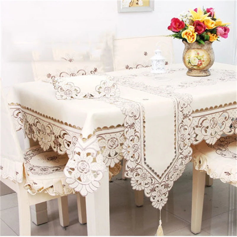 Европейская Цветочная прямоугольная скатерть для стола распродажа пасторальная