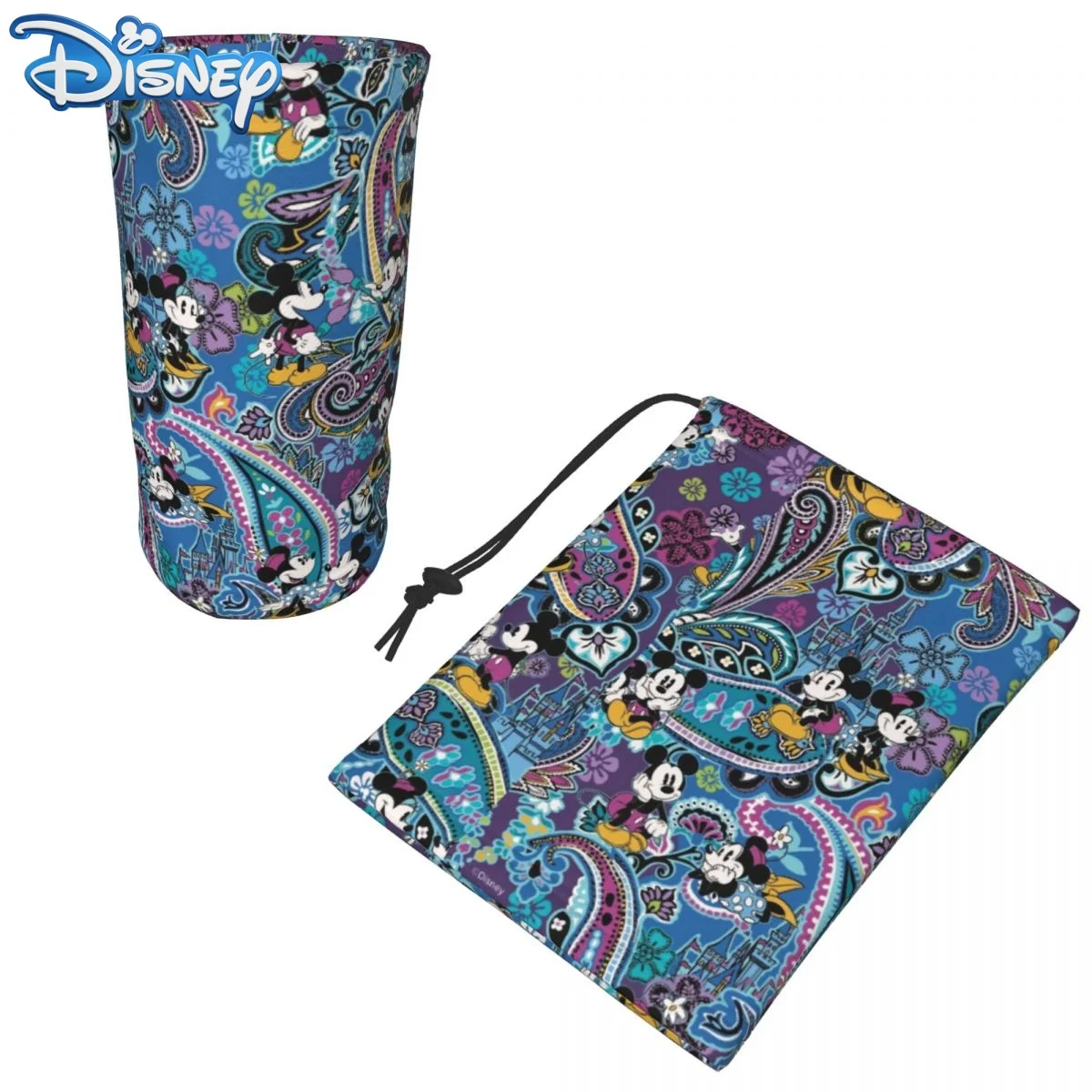 

Disney Mickey Children scarf winter kid Headband Magic Scarf Neck Fleece Warm Cover Half Face Guard Tube Scarves Bandana buff