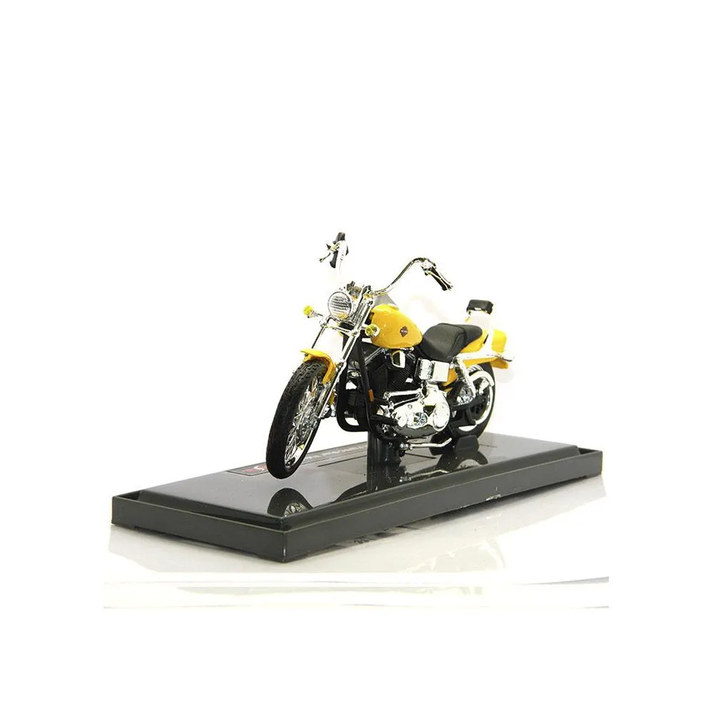 HARLEY DAVIDSON FXDWG DYNA WIDE GLIDE MAISTO MOTO scale 1:18 | Railed/Motor/Cars/Bicycles