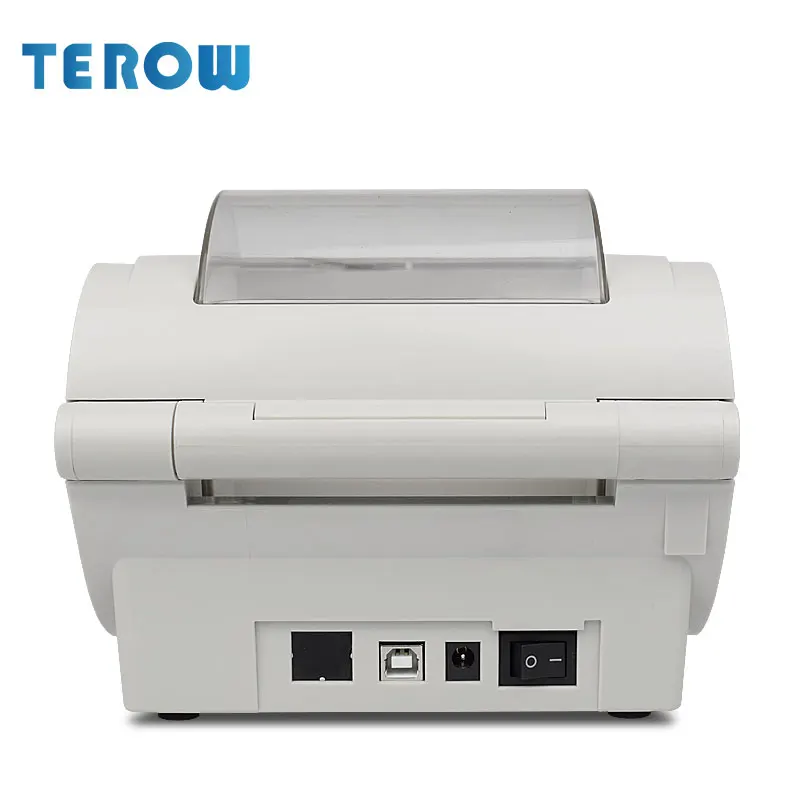 

TEROW 110mm USB Desktop Thermal Label Printer 4X6 Barcode Shipping Lable Printer POS-9210 with 160mm/s Printing For DHL Fedex