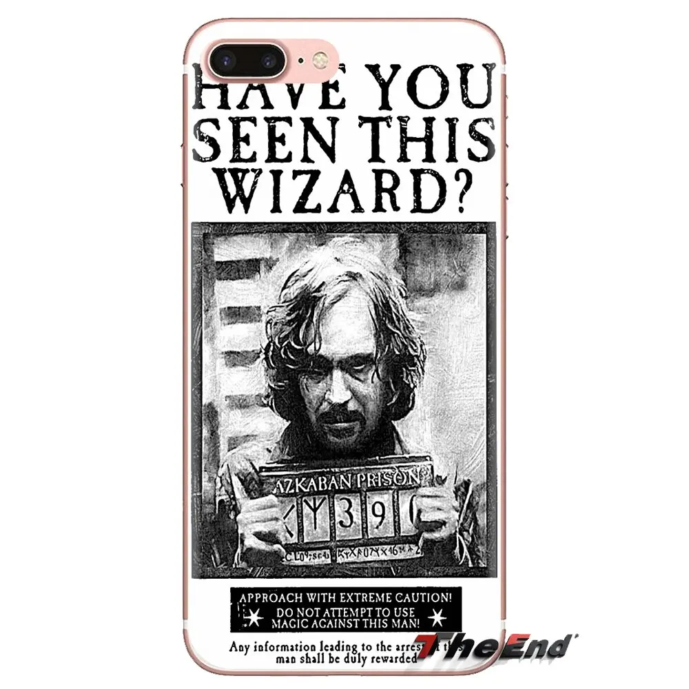 Мягкий чехол для samsung Galaxy S2 S3 S4 S5 MINI S6 S7 edge S8 S9 Plus Note 2 3 4 5 8 Coque Fundas узник azkaban sirius