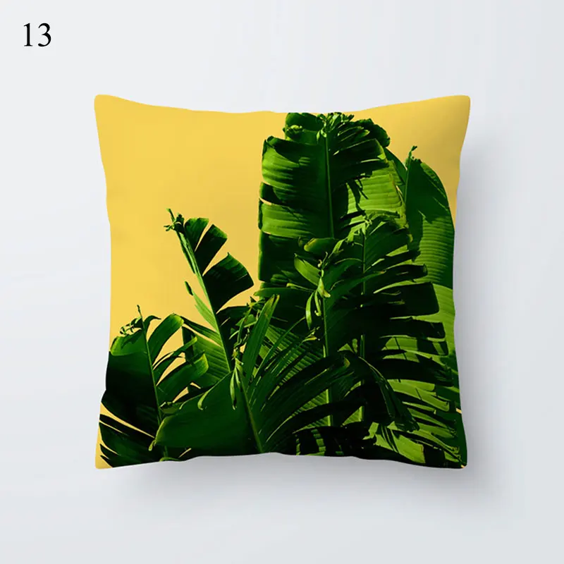 

45*45cm Square Cushion Cover Yellow Geometric Marble Throw Pillows Covers Pillowslip Home Supplies Waist Throw Cushion Cover