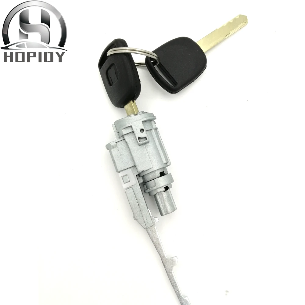 Комплект цилиндра замка передней наружной двери 35100-SAA-901 для Honda Fit 1.5L 2003-2011 года с 2 ключами.