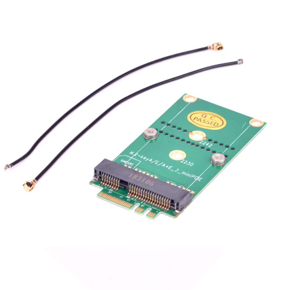 NGFF A &amp E key для mini pcie беспроводная сетевая карта-адаптер 5G M.2 WiFi слот mPCIe wifi Bluetooth M2