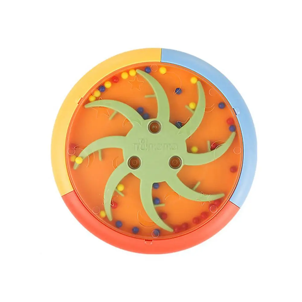 Maze turntable 3 в 1, динамичный голос, Детский Музыкальный барабан, музыкальный инструмент, игрушки для детей, раннее образование, ручные барабаны, лабиринт, поворотный стол, электрическая игрушка - Цвет: Maze turntable