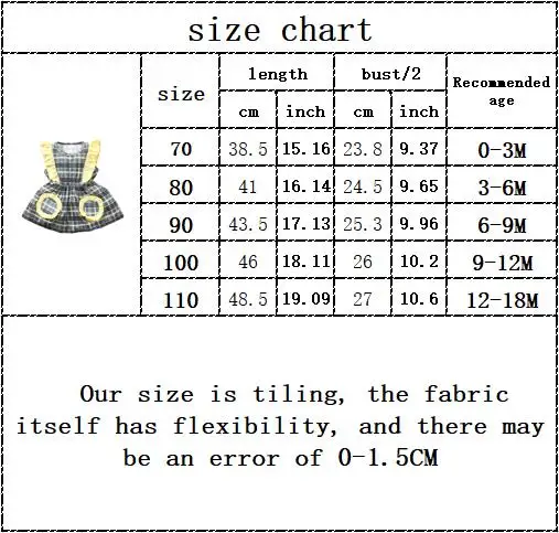 

Infant Baby Girls Summer Fly Sleeve Ruched Patch Plaid Knee-length Dress Toddler Kids Newborn Clothes Csual 0-18M