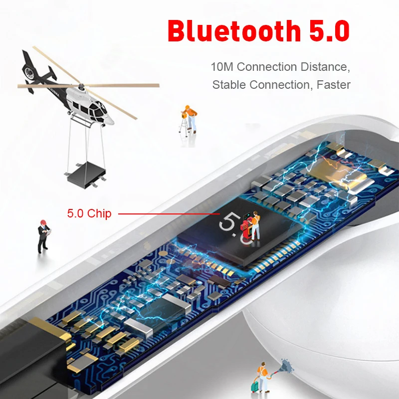 I12 TWS, оригинальные беспроводные Bluetooth наушники, беспроводные, авто сопряжение, спортивные наушники с наушниками, аксессуары для i7s i10 TWS