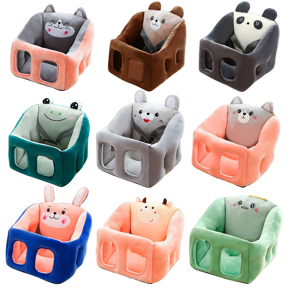 

Cartoon Baby Sofa Cover Learning to Sit Feeding Chair Case No Cotton Filling Comfortable Children Portable Elements dropshipping