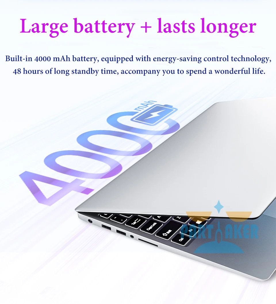 Partaker L4 новейший 15,6 дюймовый ноутбук i7 4500U 4600U двухъядерный ультратонкий ноутбук с подсветкой Клавиатура с Bluetooth WiFi
