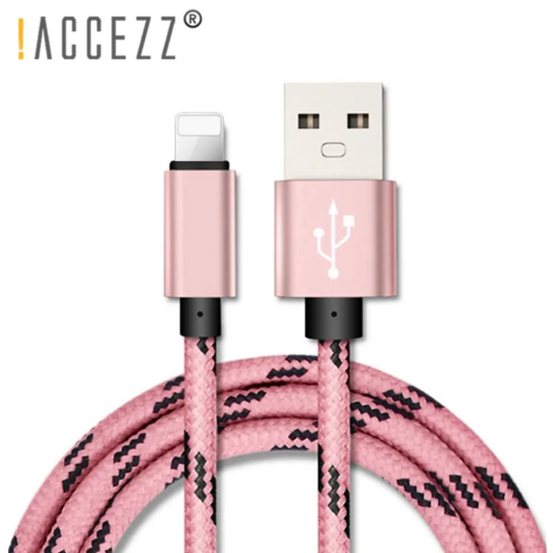 ! ACCEZZ 8 Pin USB кабель для передачи данных iPhone 12 Pro Max Мини XS MAX XR iPad air планшетов линии