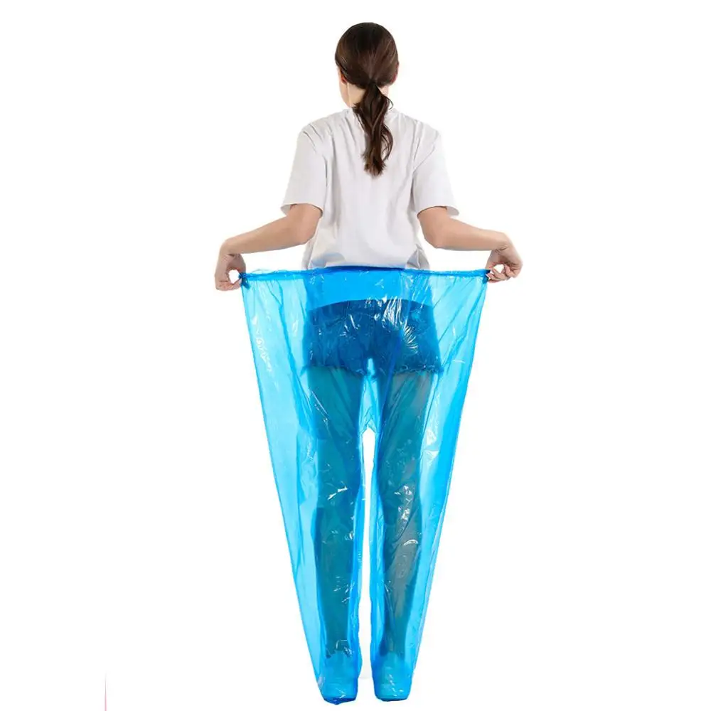 Многоразовый дождевик пыленепроницаемый водонепроницаемый раздельный синяя