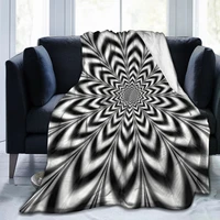 new 3d personality printed flannel blanket sheet bedding soft blanket bed cover home textile decorationdizzy