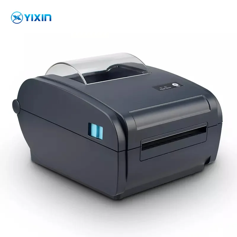 

4-inch 110mm Black Thermal Label Printer Connected to USB/Bluetooth for Transport 4x6 Shipping Label printing