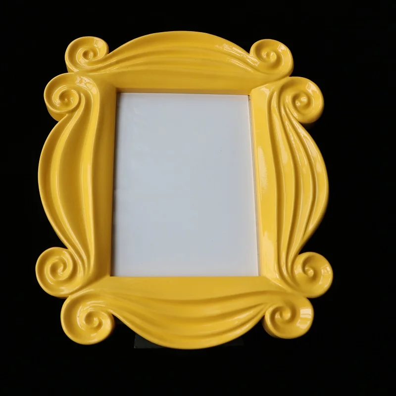 Комедия американский ТВ шоу желтая деревянная фоторамка для друзей дверь Моники