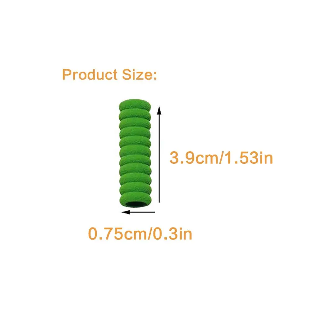 Пенопластовые карандаши 11 колец пенал мягкая пена для детей почерк разные
