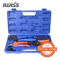 crimping tool combination tools box for photovoltaic and mc34 spanners and dies jacketed terminals crimp wire cable plier suit