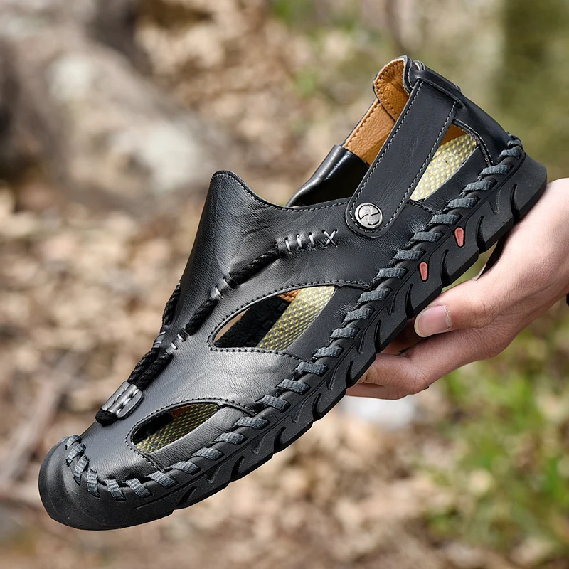 

Летние мужские сандалии; Пляжные мужские сандалии; Chaussure Homme; Мужская повседневная обувь; Удобные мужские сандалии; Hombre; Большие размеры 48