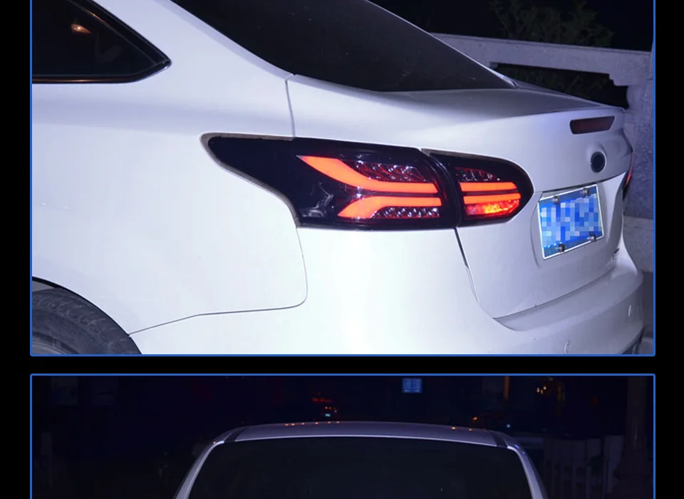 Автомобильный Стайлинг для Ford focus 3 светодиодный задний фонарь для Ford Focus светодиодный противотуманный фонарь для focus 3 аксессуары автомобильный Стайлинг