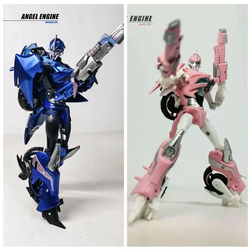 Экшн-фигурка для мотоциклистов новая трансформация APC-Toys First Edit TFP голубой розовый