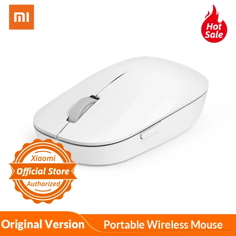 Оригинальная беспроводная мышь Xiaomi Mi Mouse портативная дистанционная Беспроводная